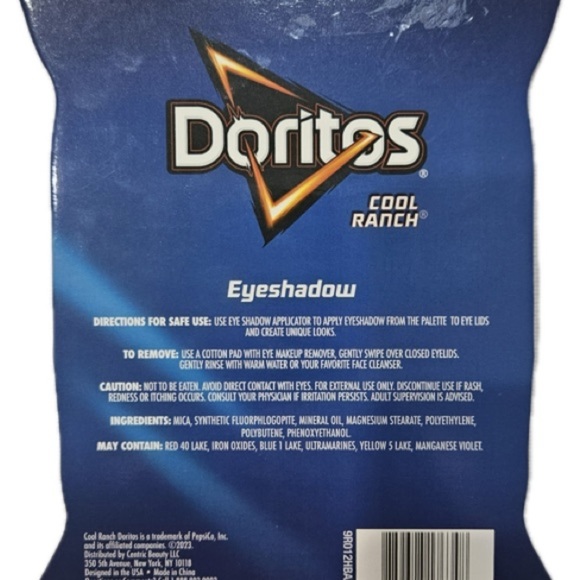 Doritos Cool Ranch Eye Shadow Palette 12 Colors Tortilla Chip Shades Makeup‎ - Picture 5 of 7